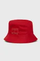 κόκκινο Αναστρέψιμο βαμβακερό καπέλο Tommy Hilfiger Γυναικεία