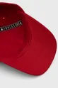 κόκκινο Βαμβακερό καπέλο Guess