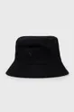 чёрный Двухсторонняя хлопковая шляпа Calvin Klein Женский
