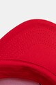Akcesoria Patrizia Pepe czapka z daszkiem bawełniana 8F1650.AB01 czerwony
