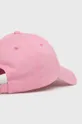 Βαμβακερό καπέλο Tommy Jeans ροζ