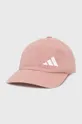 рожевий Бавовняна кепка adidas Жіночий