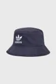 bleumarin adidas Originals pălărie din bumbac HD9710.D De femei