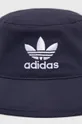 adidas Originals - Βαμβακερό καπέλο σκούρο μπλε