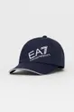 σκούρο μπλε EA7 Emporio Armani Βαμβακερό καπέλο Γυναικεία