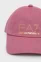 EA7 Emporio Armani czapka bawełniana 285559.2R104 285559.2R104 różowy SS22