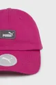 Βαμβακερό καπέλο Puma ροζ
