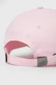 Bombažna kapa Vans roza