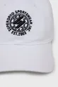 Bavlnená čiapka Superdry biela