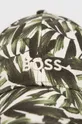 Bavlnená čiapka Boss zelená