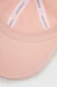 różowy New Balance czapka bawełniana LAH91014PIE