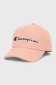 ροζ Βαμβακερό καπέλο Champion Γυναικεία