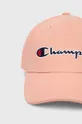 Βαμβακερό καπέλο Champion ροζ