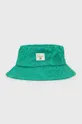 zelená Bavlnený klobúk Billabong Dámsky