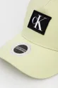 Pamučna kapa Calvin Klein Jeans zelena