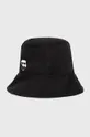 czarny Karl Lagerfeld kapelusz 205W3404.61 Damski