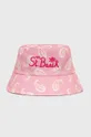 рожевий Бавовняний капелюх MC2 Saint Barth Жіночий