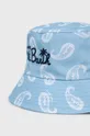Βαμβακερό καπέλο MC2 Saint Barth μπλε