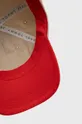 červená Bavlnená čiapka Tommy Jeans