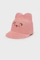 Mayoral czapka dziecięca różowy