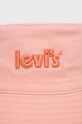 Levi's kapelusz bawełniany 9A8503.G różowy SS22