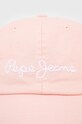 Pepe Jeans czapka dziecięca PG040223.325 różowy SS22