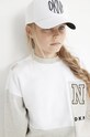 Lány Dkny gyermek pamut sapka D31191 fehér