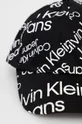 Βαμβακερό καπέλο Calvin Klein Jeans μαύρο