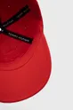 rdeča Otroška bombažna kapa Tommy Hilfiger