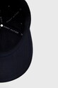 Tommy Hilfiger czapka bawełniana dziecięca granatowy AU0AU01310.PPYY