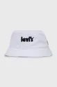 белый Детская хлопковая шляпа Levi's Детский