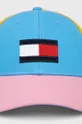 Tommy Hilfiger czapka bawełniana dziecięca multicolor