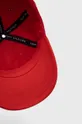 czerwony Tommy Hilfiger czapka bawełniana dziecięca
