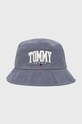 Tommy Jeans Kapelusz sztruksowy AM0AM08413.PPYY pozostałe fioletowy AM0AM08413.PPYY