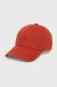 červená Bavlnená čiapka Tommy Hilfiger Pánsky