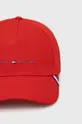Tommy Hilfiger czapka bawełniana 1985 czerwony