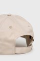 Akcesoria Tommy Jeans czapka z daszkiem bawełniana AM0AM08496.PPYY beżowy