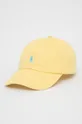 žltá Bavlnená čiapka Polo Ralph Lauren Pánsky