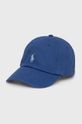 modrá Bavlnená čiapka Polo Ralph Lauren Pánsky