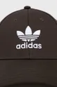 adidas Originals - Βαμβακερό καπέλο γκρί