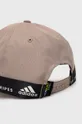 adidas czapka H64826 beżowy