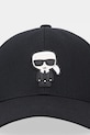 Karl Lagerfeld șapcă 500118.805610 negru SS22