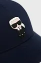 Kapa Karl Lagerfeld mornarsko modra