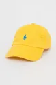κίτρινο Βαμβακερό καπέλο Polo Ralph Lauren Ανδρικά
