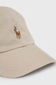 Καπέλο Polo Ralph Lauren 710834737013 μπεζ SS22