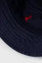 tmavomodrá Bavlnený klobúk Polo Ralph Lauren
