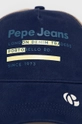 Čiapka Pepe Jeans Taylor tmavomodrá