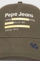 Pepe Jeans czapka Taylor zielony