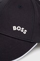 BOSS Green czapka bawełniana 50468257 granatowy AW22