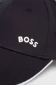 Boss Green czapka bawełniana granatowy